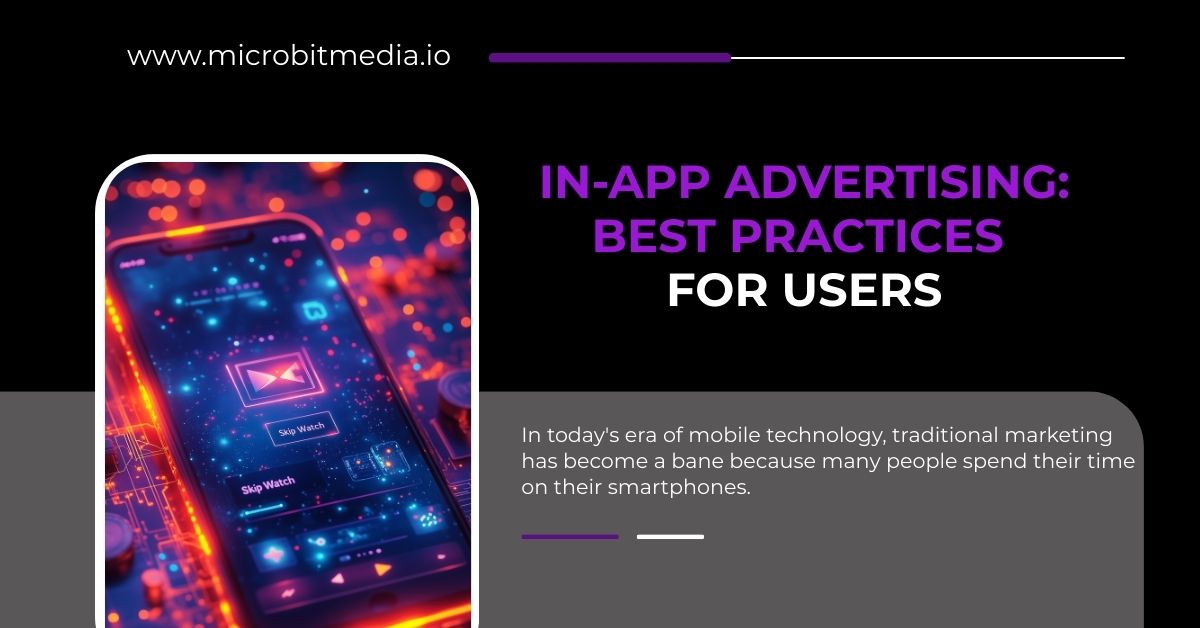 In-app advertising for user practice