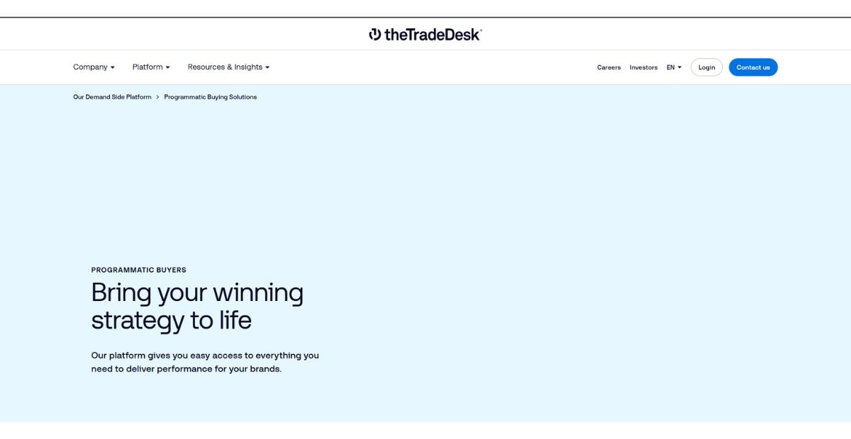 the trade desk